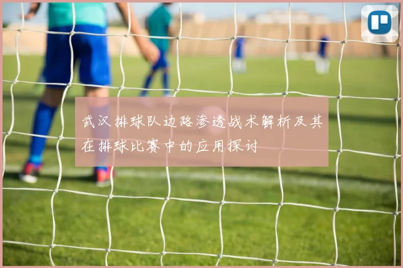 武汉排球队边路渗透战术解析及其在排球比赛中的应用探讨