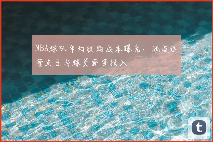 NBA球队年均收购成本曝光,涵盖运营支出与球员薪资投入